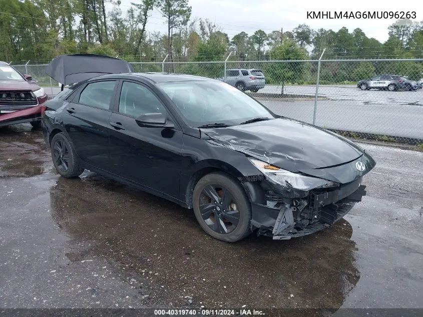 KMHLM4AG6MU096263 2021 Hyundai Elantra Sel