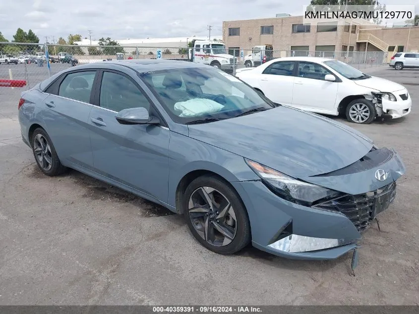 KMHLN4AG7MU129770 2021 Hyundai Elantra Sel