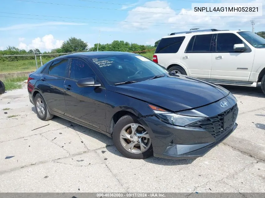 5NPLL4AG1MH052821 2021 Hyundai Elantra Se