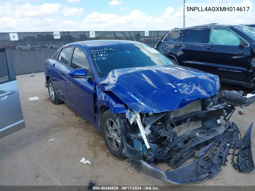 5NPLL4AGXMH014617 2021 Hyundai Elantra Se