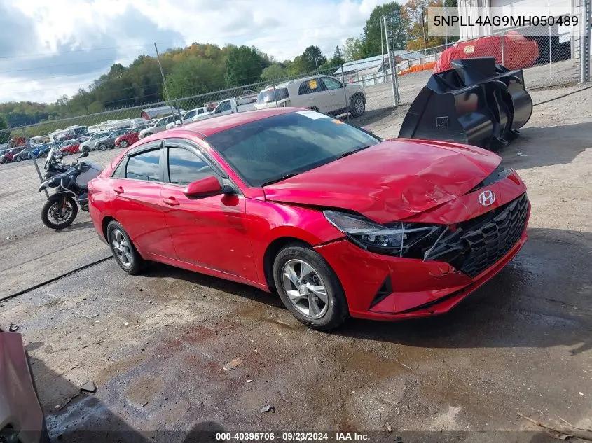 2021 Hyundai Elantra Se VIN: 5NPLL4AG9MH050489 Lot: 40395706