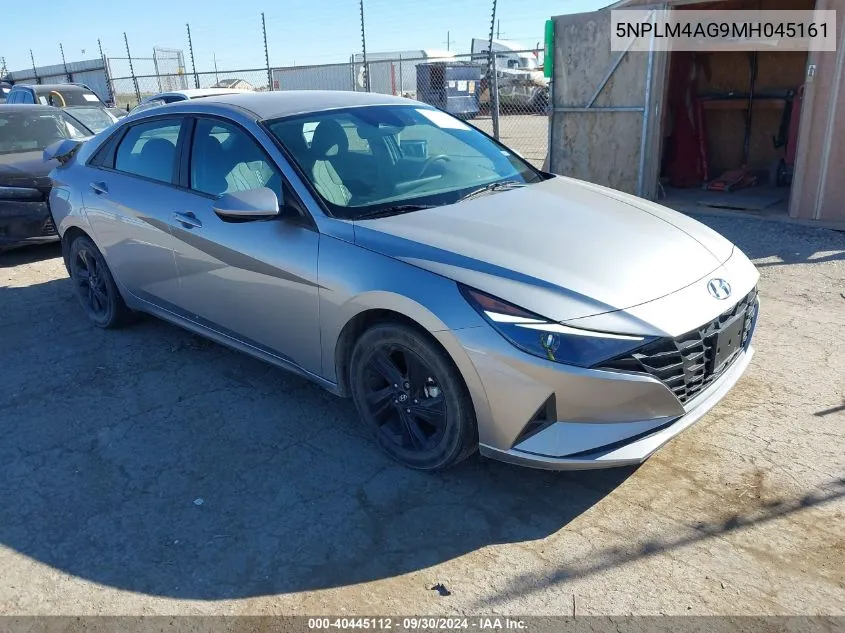 5NPLM4AG9MH045161 2021 Hyundai Elantra Sel