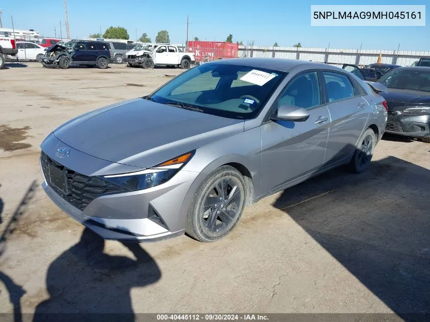 5NPLM4AG9MH045161 2021 Hyundai Elantra Sel