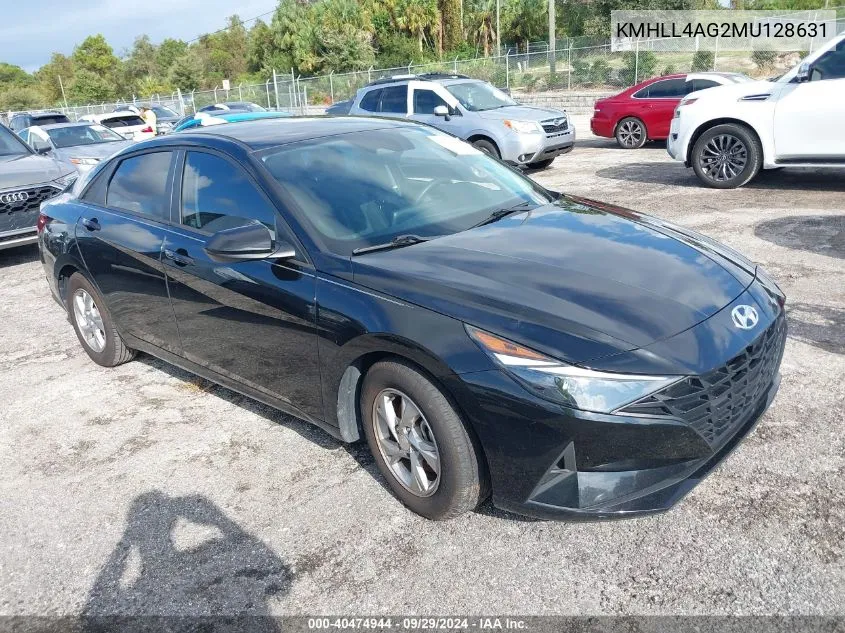 2021 Hyundai Elantra Se VIN: KMHLL4AG2MU128631 Lot: 40474944