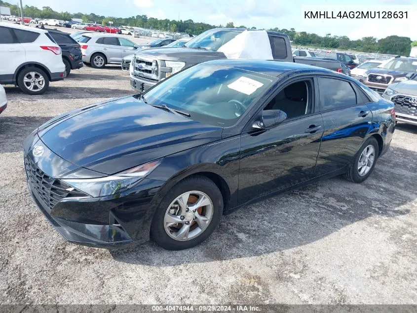 KMHLL4AG2MU128631 2021 Hyundai Elantra Se