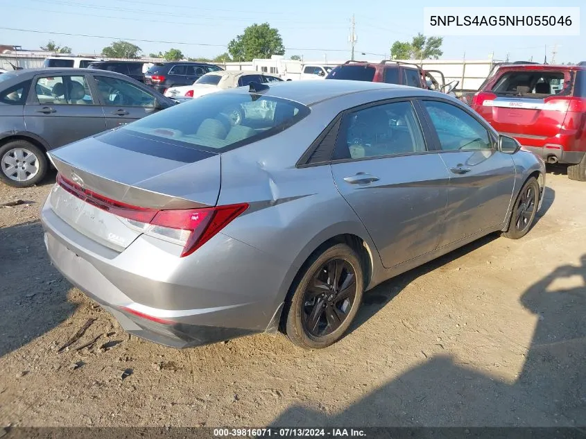 5NPLS4AG5NH055046 2022 Hyundai Elantra Sel