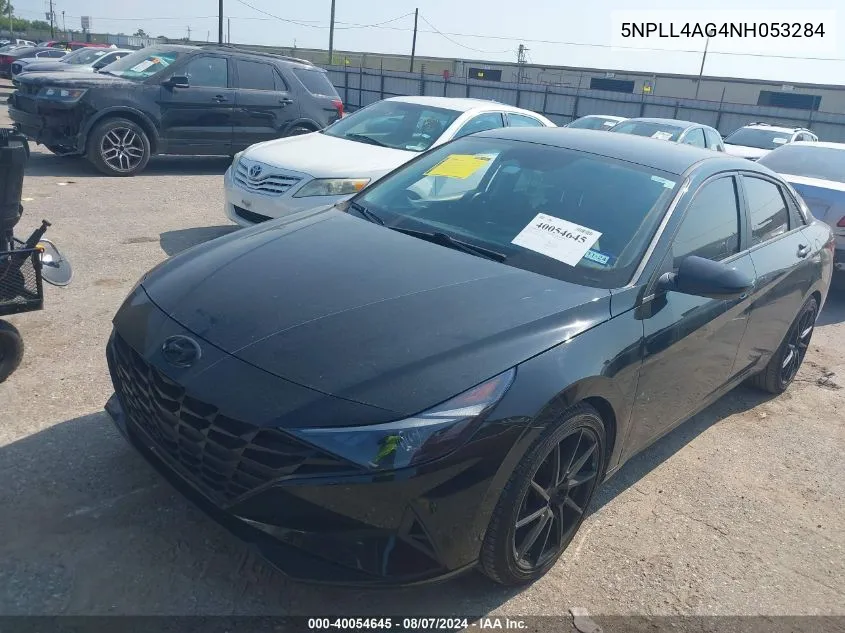 2022 Hyundai Elantra Se VIN: 5NPLL4AG4NH053284 Lot: 40054645