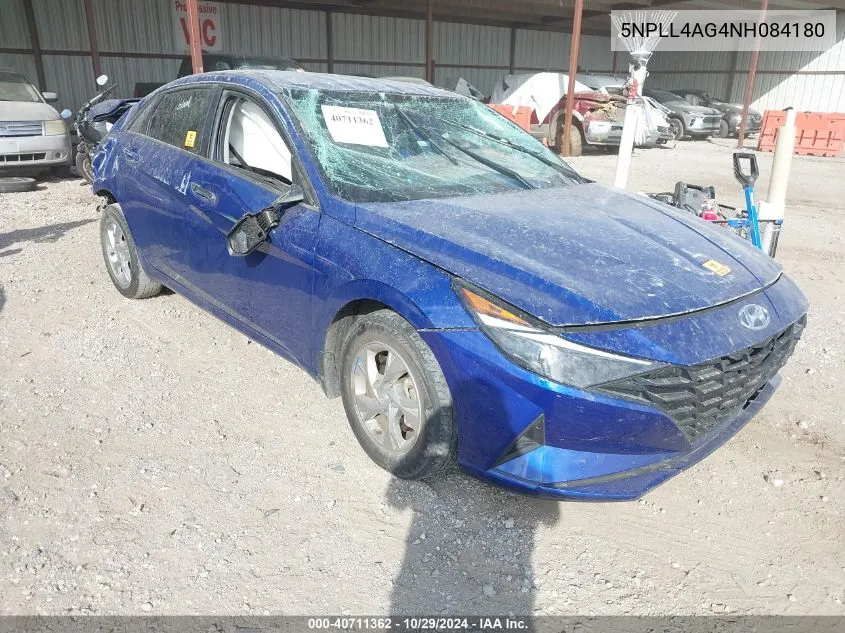 5NPLL4AG4NH084180 2022 Hyundai Elantra Se