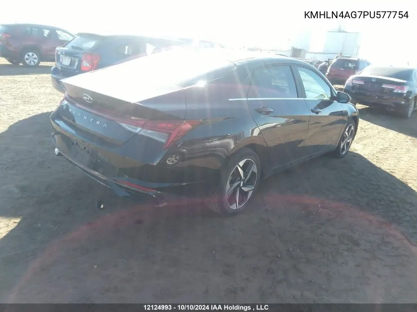 KMHLN4AG7PU577754 2023 Hyundai Elantra Sel