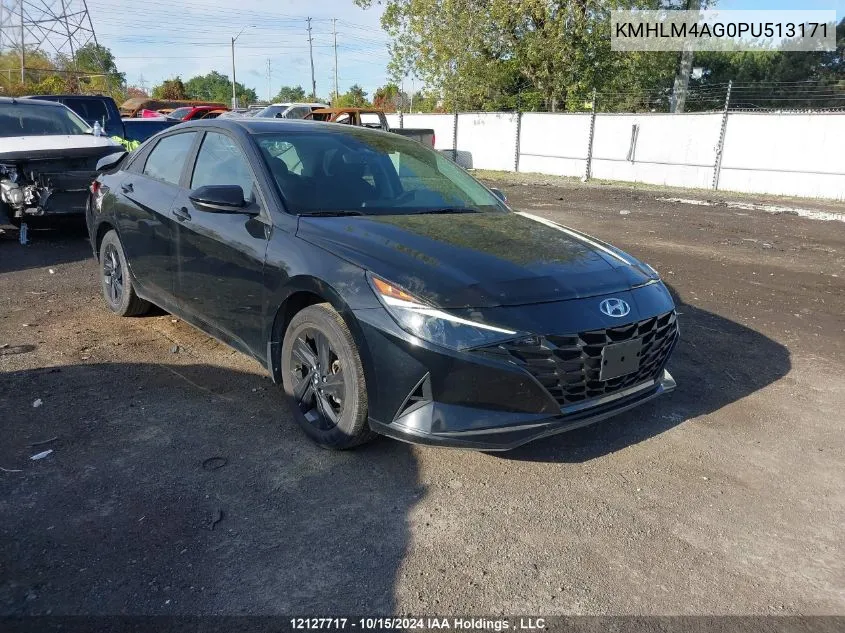 KMHLM4AG0PU513171 2023 Hyundai Elantra