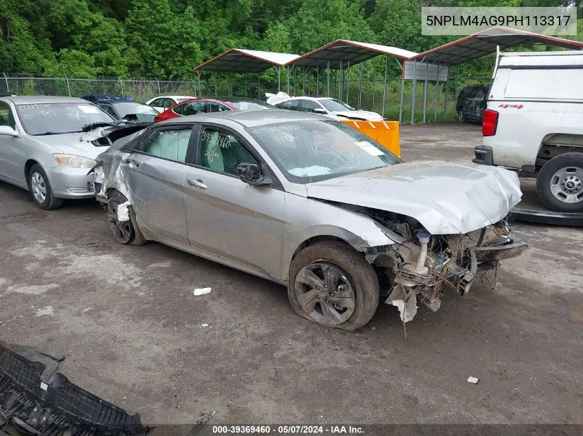 5NPLM4AG9PH113317 2023 Hyundai Elantra Sel