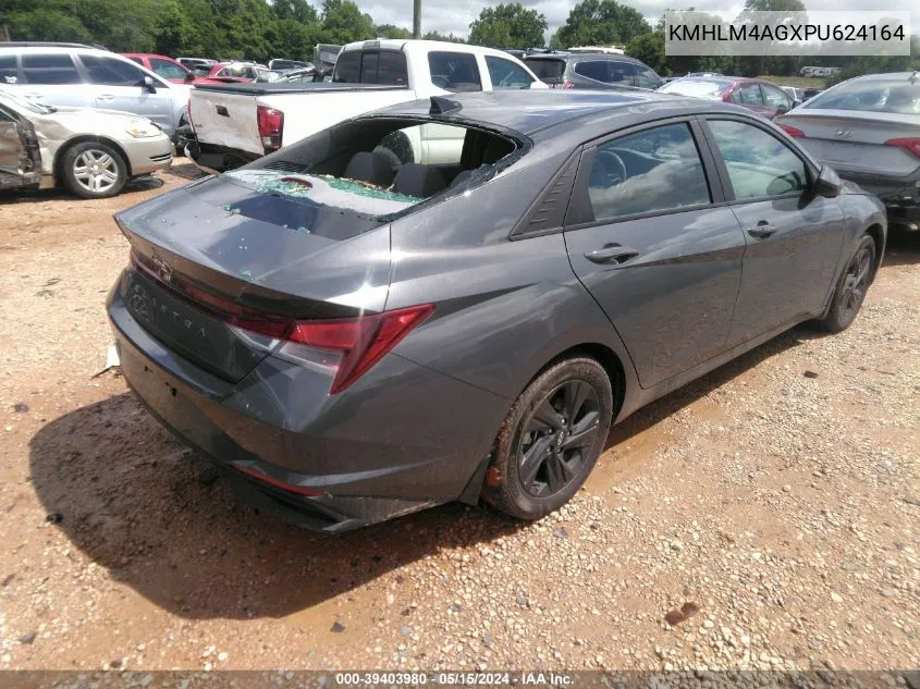 2023 Hyundai Elantra Sel VIN: KMHLM4AGXPU624164 Lot: 39403980