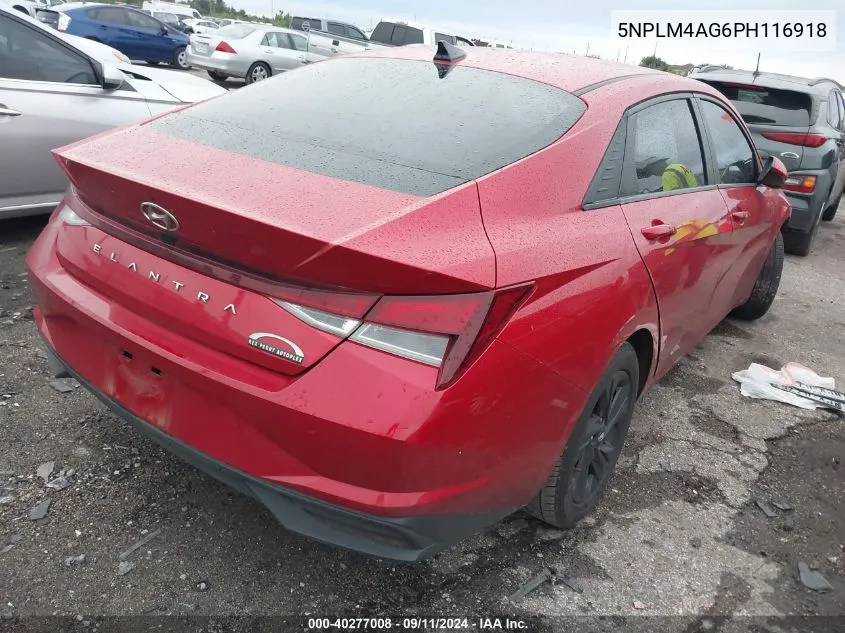 5NPLM4AG6PH116918 2023 Hyundai Elantra Sel