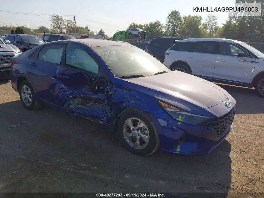 KMHLL4AG9PU496003 2023 Hyundai Elantra Se