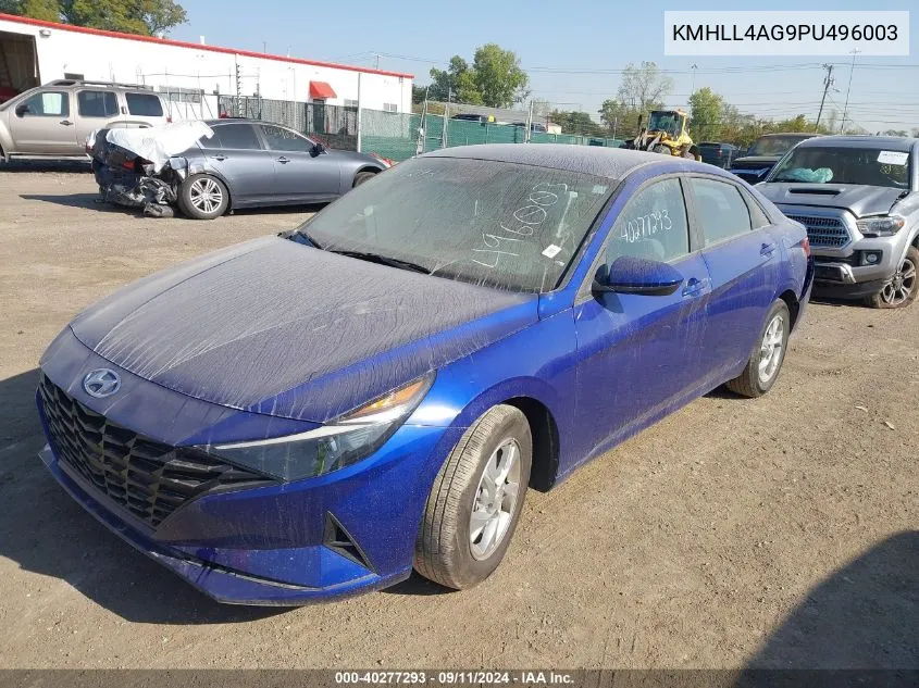 KMHLL4AG9PU496003 2023 Hyundai Elantra Se