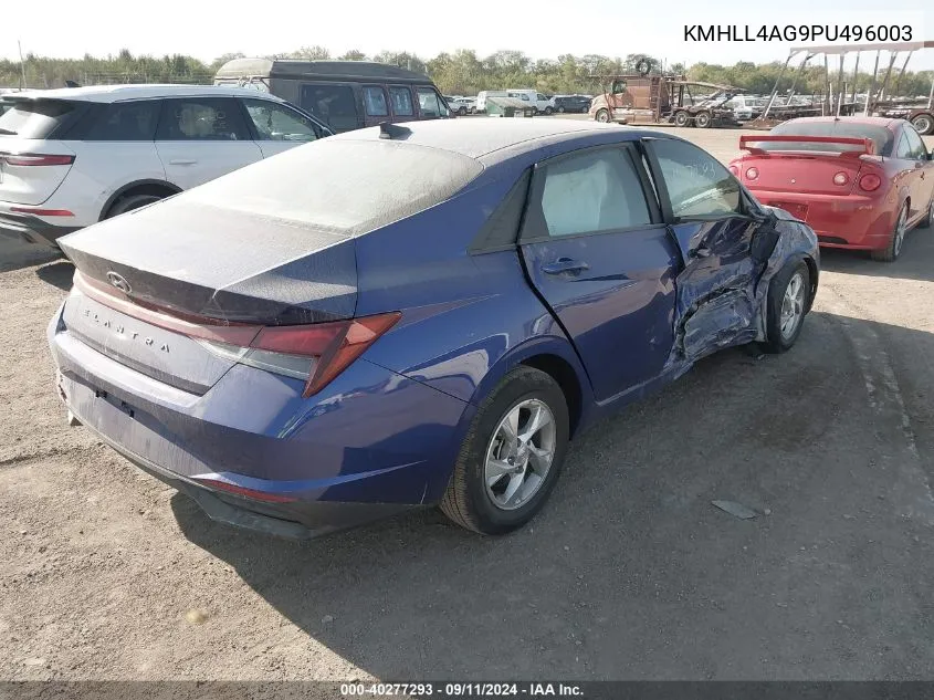 KMHLL4AG9PU496003 2023 Hyundai Elantra Se