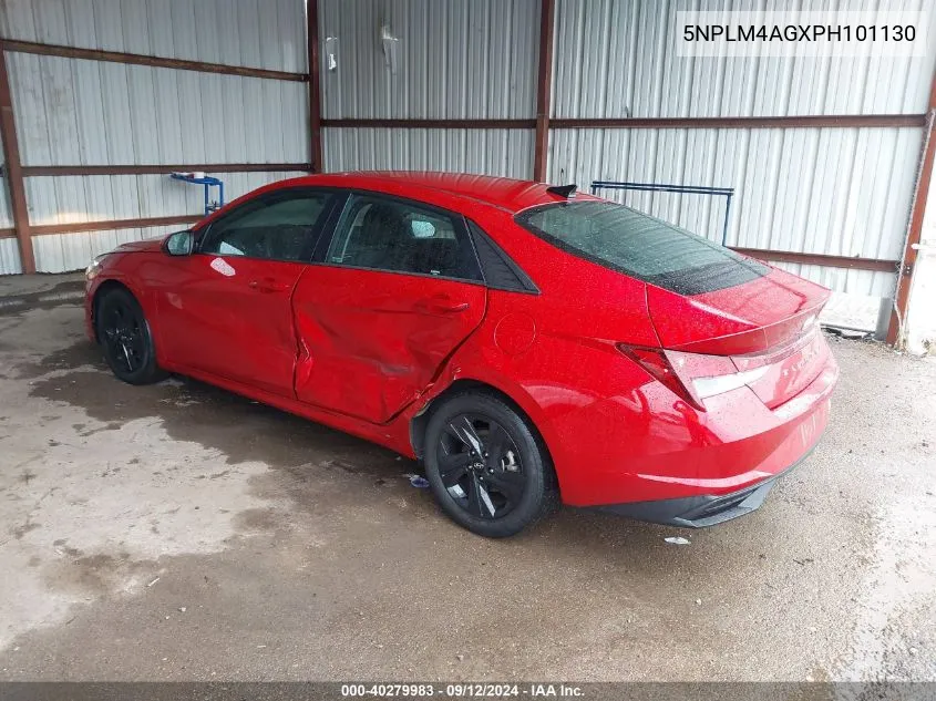 5NPLM4AGXPH101130 2023 Hyundai Elantra Sel