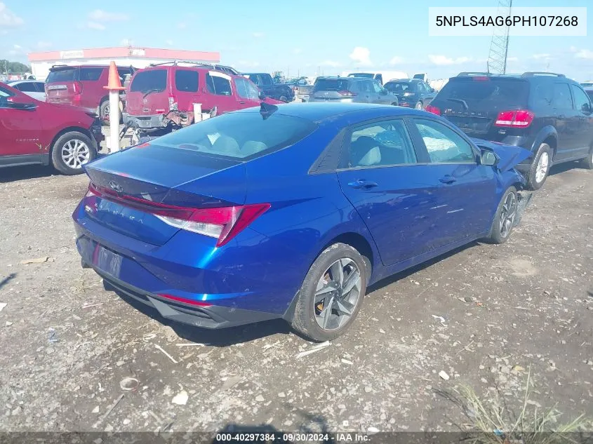 2023 Hyundai Elantra Sel VIN: 5NPLS4AG6PH107268 Lot: 40297384