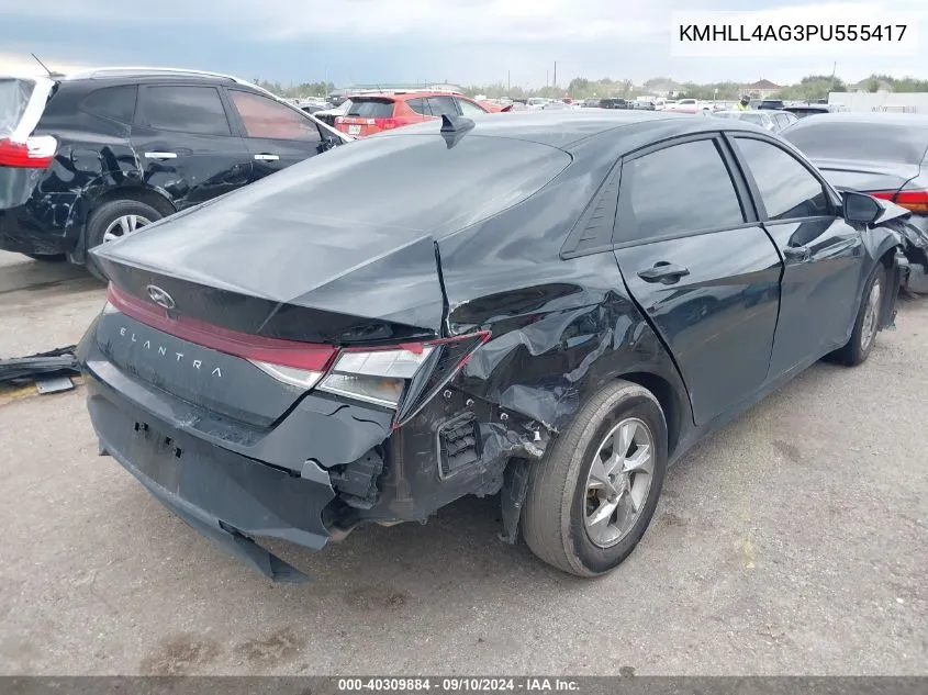 KMHLL4AG3PU555417 2023 Hyundai Elantra Se