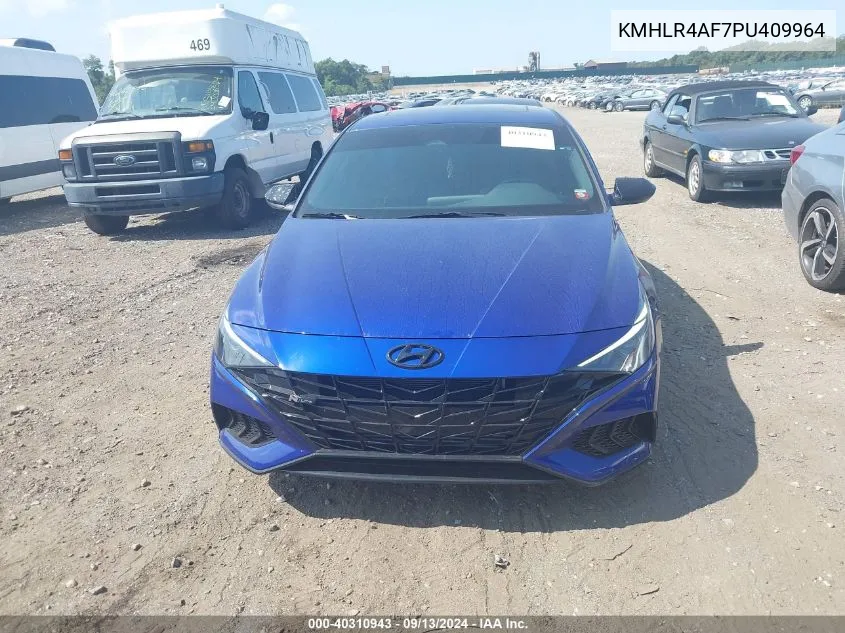 2023 Hyundai Elantra N Line VIN: KMHLR4AF7PU409964 Lot: 40310943