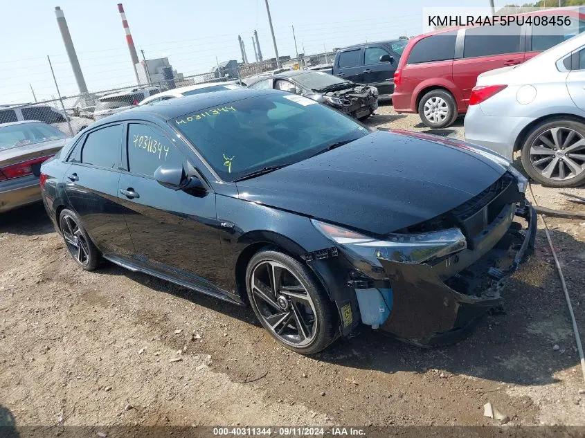 KMHLR4AF5PU408456 2023 Hyundai Elantra N Line