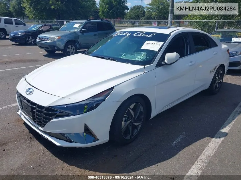 2023 Hyundai Elantra Hybrid Limited VIN: KMHLN4AJ2PU084284 Lot: 40313376