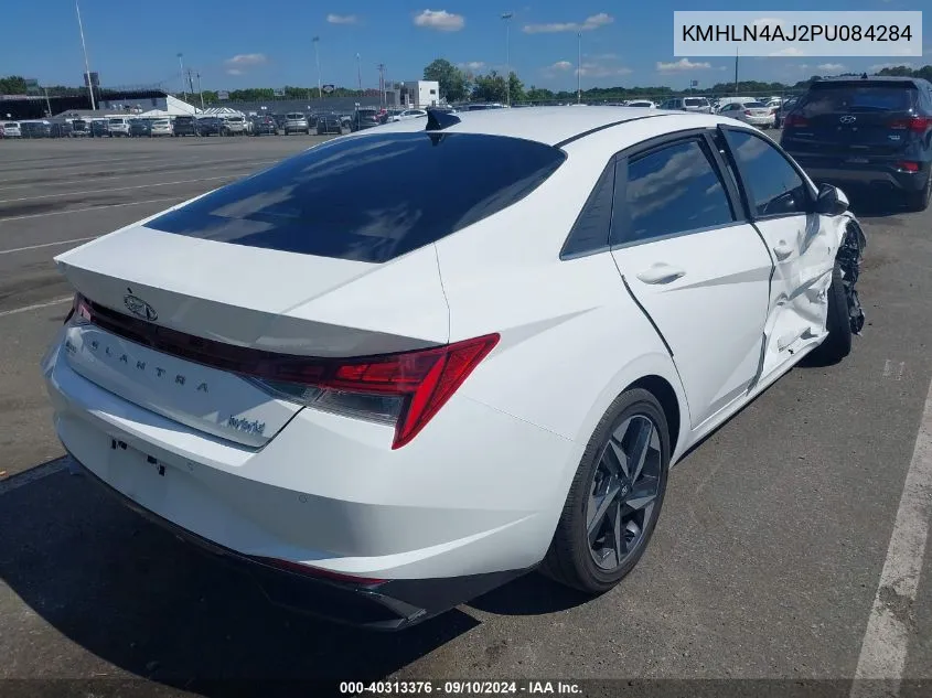 2023 Hyundai Elantra Hybrid Limited VIN: KMHLN4AJ2PU084284 Lot: 40313376