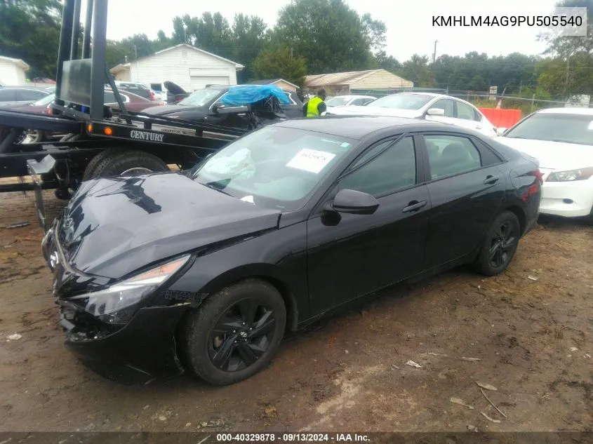 KMHLM4AG9PU505540 2023 Hyundai Elantra Sel