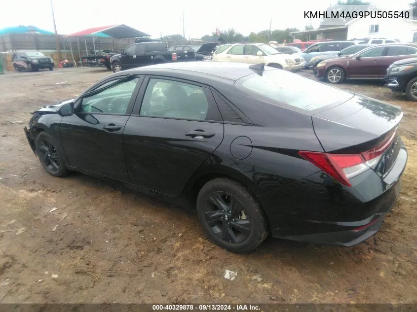 KMHLM4AG9PU505540 2023 Hyundai Elantra Sel