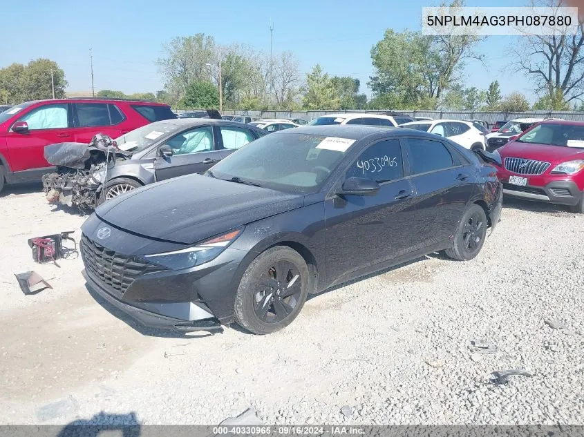 2023 Hyundai Elantra Sel VIN: 5NPLM4AG3PH087880 Lot: 40330965