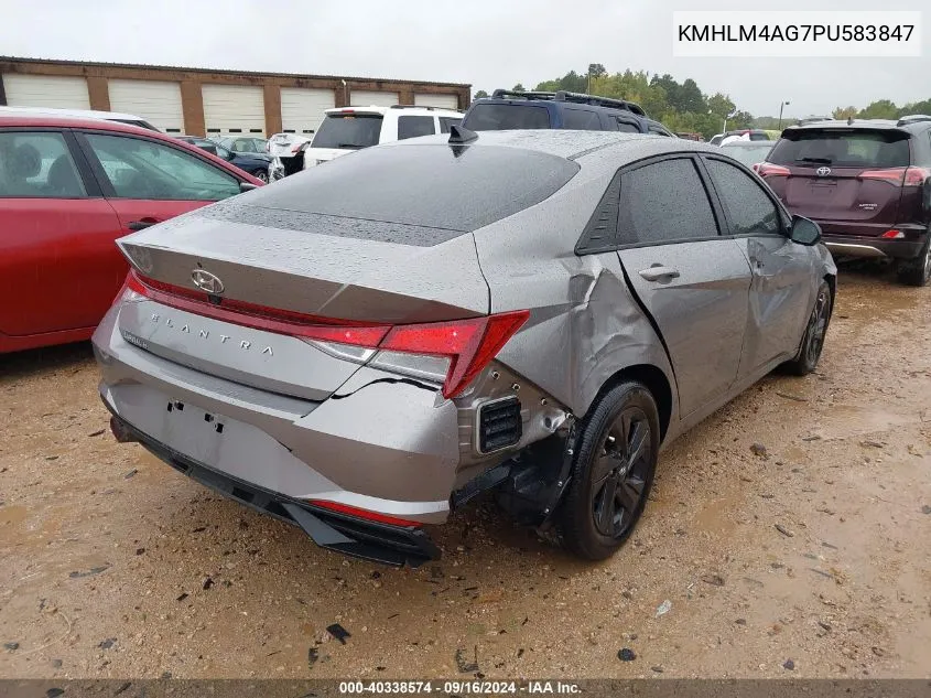 KMHLM4AG7PU583847 2023 Hyundai Elantra Sel