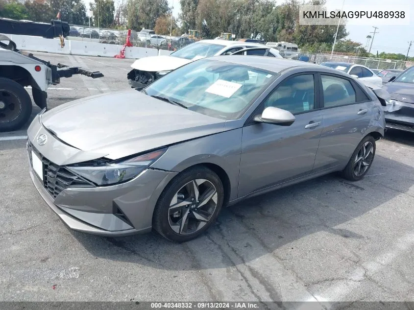 KMHLS4AG9PU488938 2023 Hyundai Elantra Sel