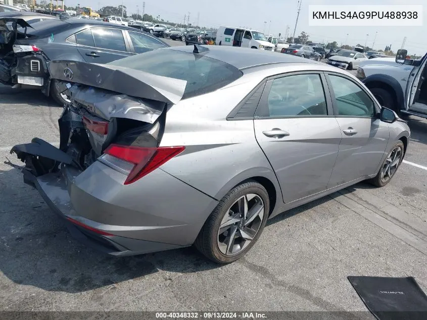 KMHLS4AG9PU488938 2023 Hyundai Elantra Sel