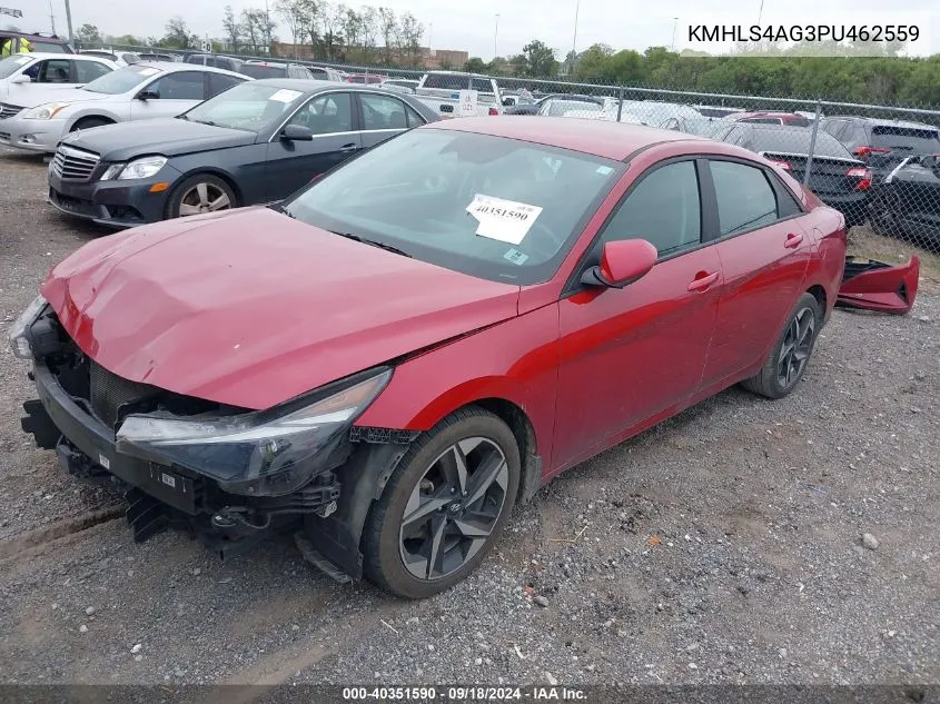 KMHLS4AG3PU462559 2023 Hyundai Elantra Sel