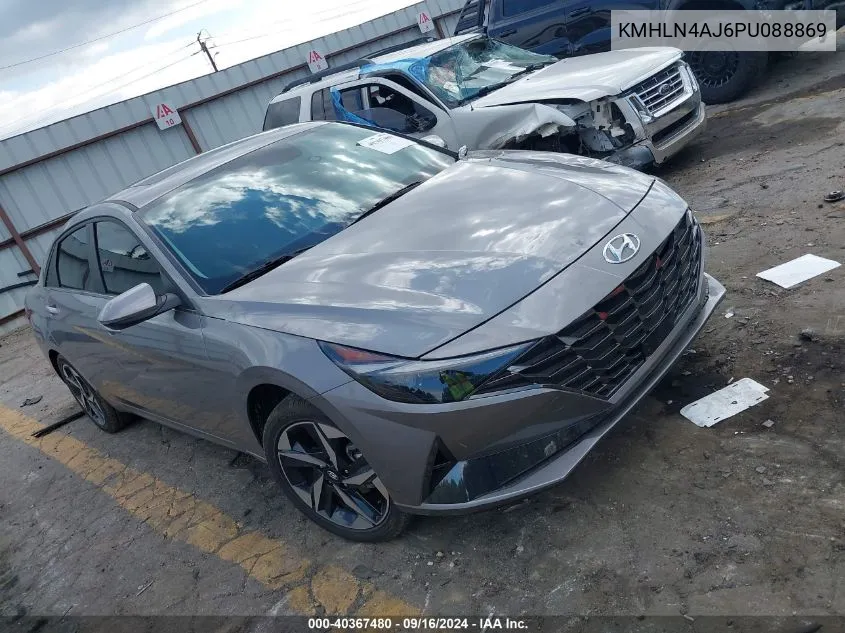 2023 Hyundai Elantra Hybrid Limited VIN: KMHLN4AJ6PU088869 Lot: 40367480