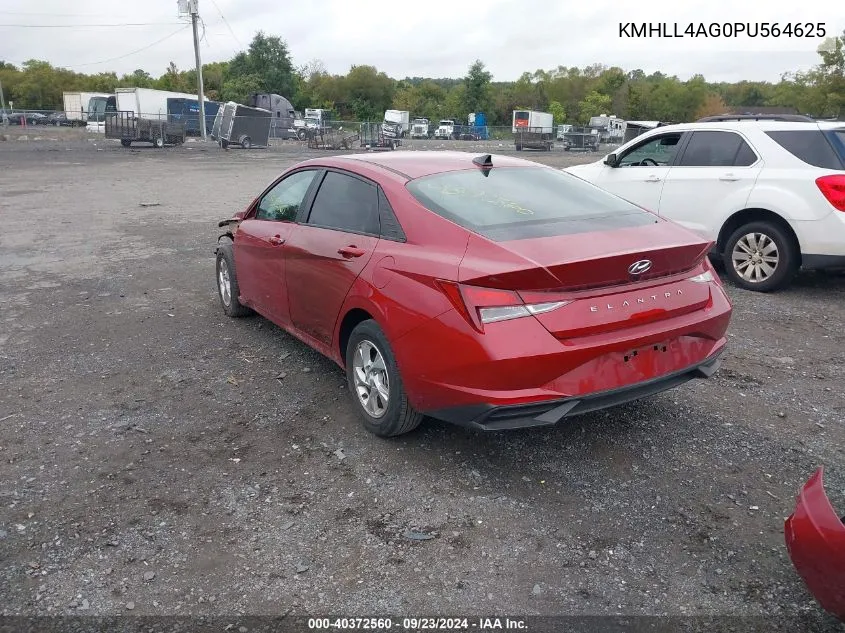 2023 Hyundai Elantra Se VIN: KMHLL4AG0PU564625 Lot: 40372560