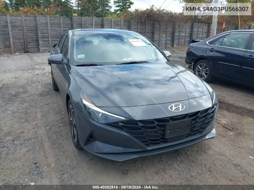 2023 Hyundai Elantra Sel VIN: KMHLS4AG3PU566307 Lot: 40382914