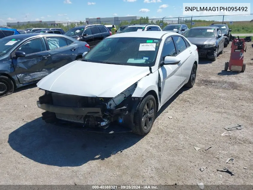 2023 Hyundai Elantra Sel VIN: 5NPLM4AG1PH095492 Lot: 40388321