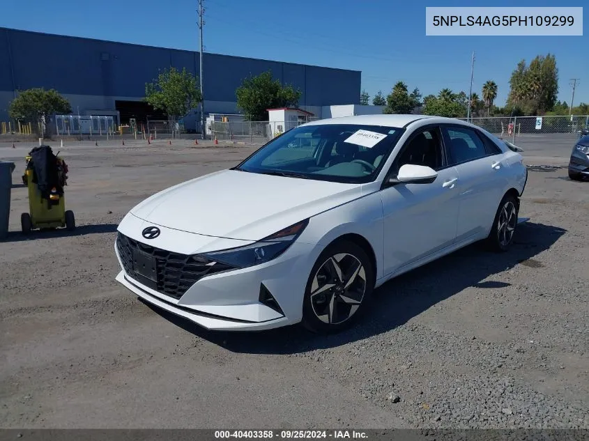 2023 Hyundai Elantra Sel VIN: 5NPLS4AG5PH109299 Lot: 40403358