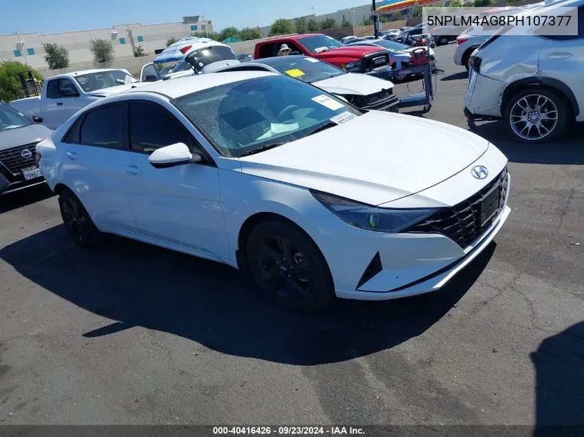 2023 Hyundai Elantra Sel VIN: 5NPLM4AG8PH107377 Lot: 40416426