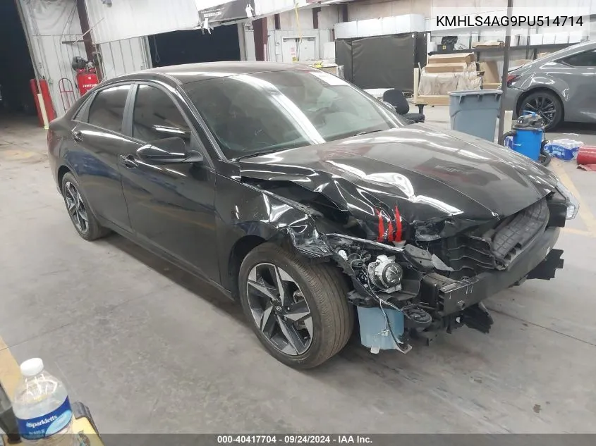 KMHLS4AG9PU514714 2023 Hyundai Elantra Sel