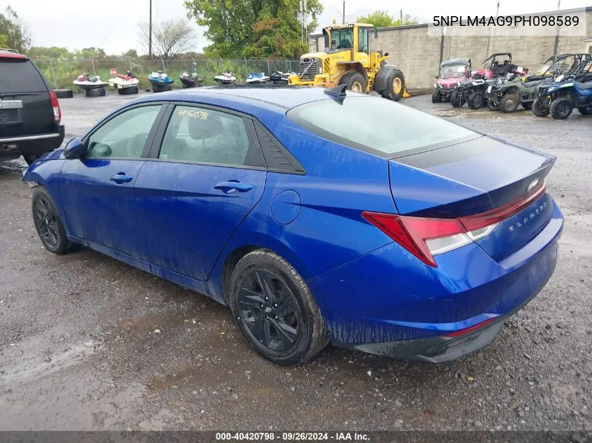 5NPLM4AG9PH098589 2023 Hyundai Elantra Sel