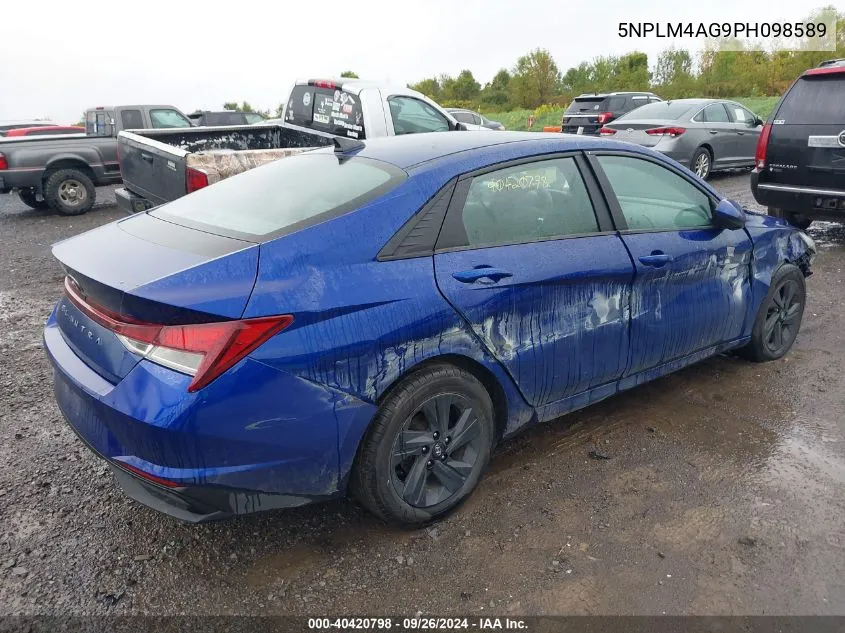 2023 Hyundai Elantra Sel VIN: 5NPLM4AG9PH098589 Lot: 40420798