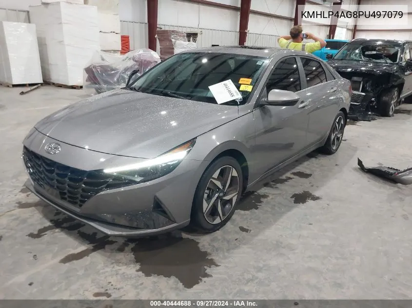 KMHLP4AG8PU497079 2023 Hyundai Elantra Limited