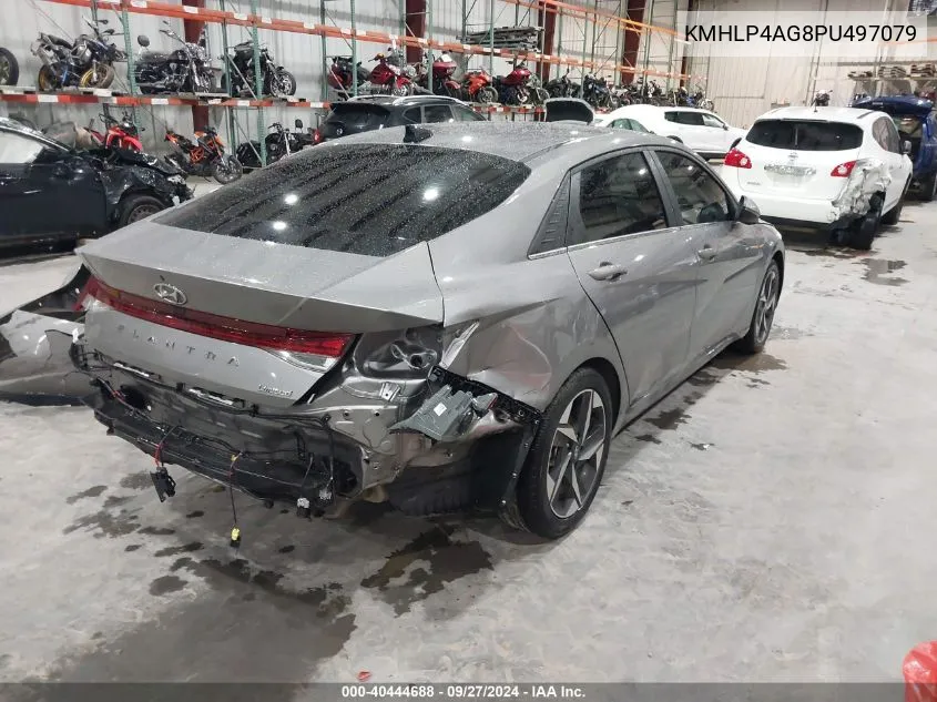 KMHLP4AG8PU497079 2023 Hyundai Elantra Limited