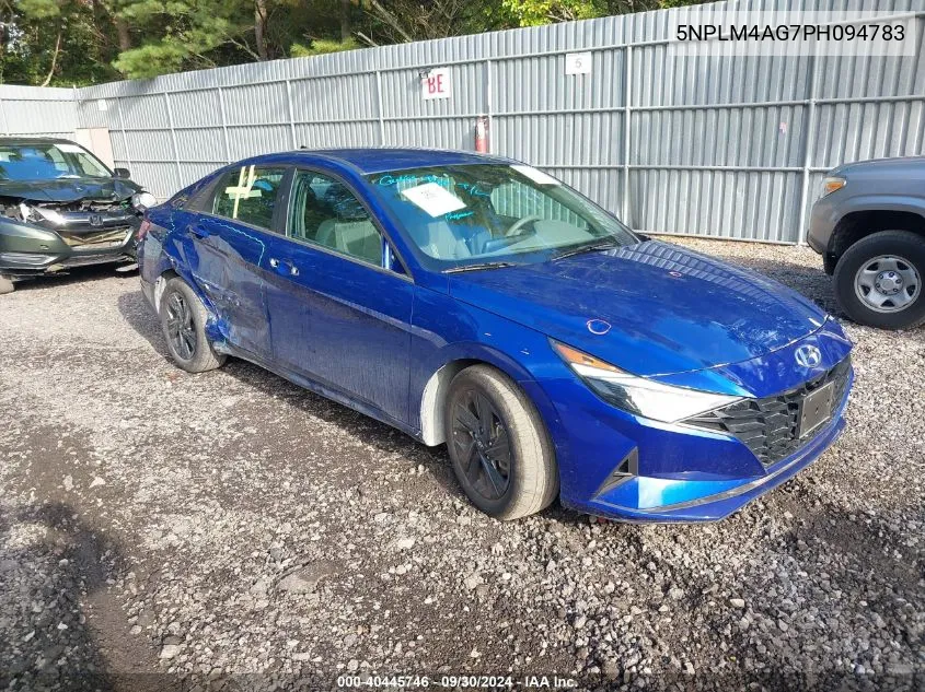 2023 Hyundai Elantra Sel VIN: 5NPLM4AG7PH094783 Lot: 40445746