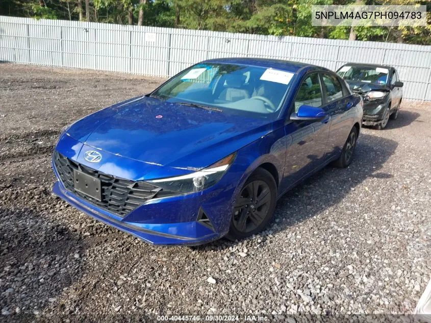 5NPLM4AG7PH094783 2023 Hyundai Elantra Sel