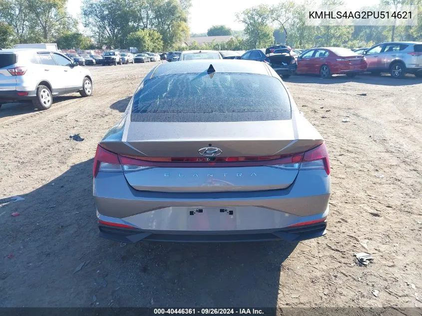 KMHLS4AG2PU514621 2023 Hyundai Elantra Sel