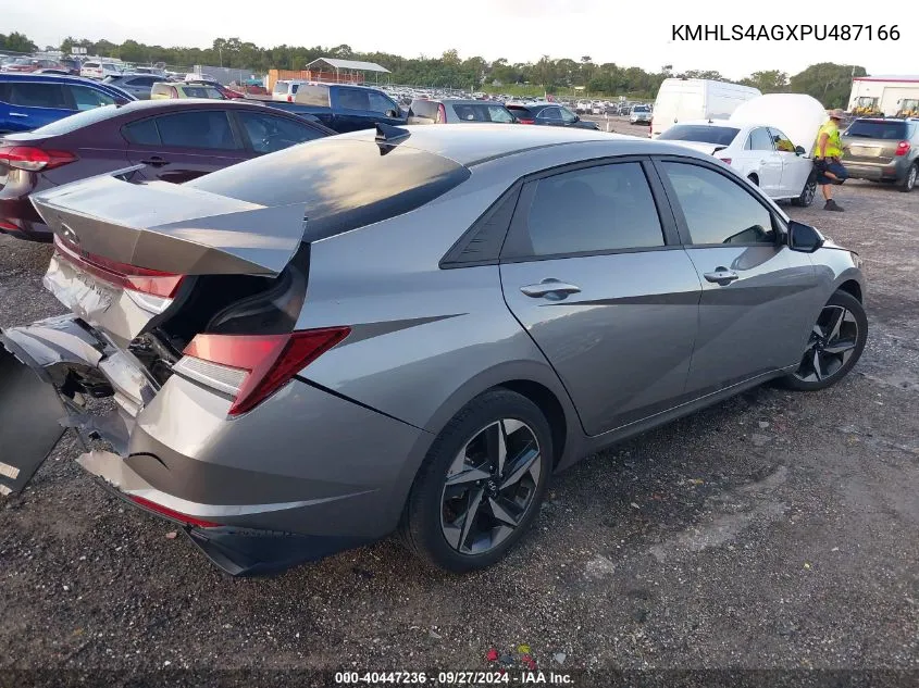 KMHLS4AGXPU487166 2023 Hyundai Elantra Sel