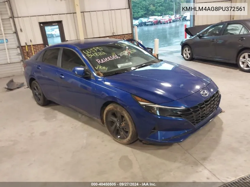 2023 Hyundai Elantra Sel VIN: KMHLM4AG8PU372561 Lot: 40450505